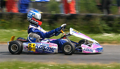 Bo Sørensen genfandt hurtigheden ved Peugeot Super Kart på Amager